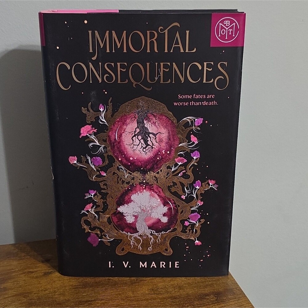 Immortal Consequences by I. V. Marie; Hardcover Book of the Month 2025